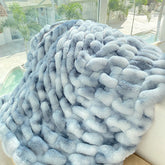 Knitted Warm Blanket